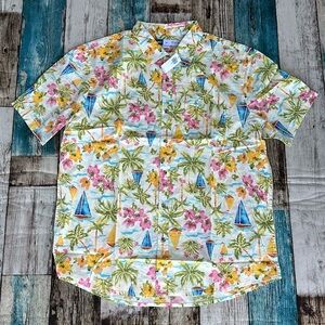 ❤️5/$20❤️ NEW xl old navy men’s vacation button down